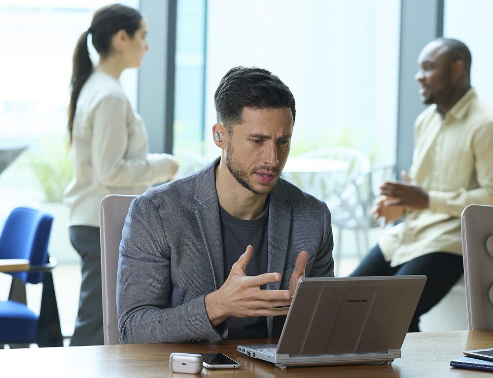 Słuchawki dokanałowe TECHNICS EAH-AZ80 jakość działanie charakterystyka czas praca unikalność dźwięk mikrofony szum