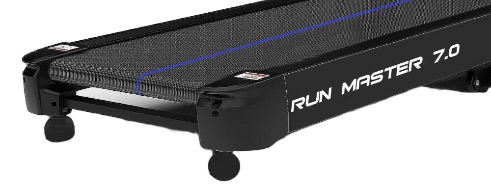 Bieżnia elektryczna HERTZ FITNESS Run Master 7.0 2206W 22km-h solidna konstrukcja wysokiej jakosci materialy skladana konstrukcja wymiary 86 x 150 x 120 cm rolki transportowe