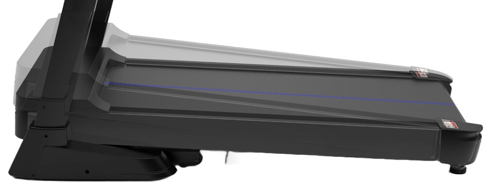 Bieżnia elektryczna HERTZ FITNESS Run Master 7.0 2206W 22km-h szeroki pas biezny 52 x 140 cm 20-stopniowa elektroniczna regulacja nachylenia pasa bieznego przciski na panelu sterownia