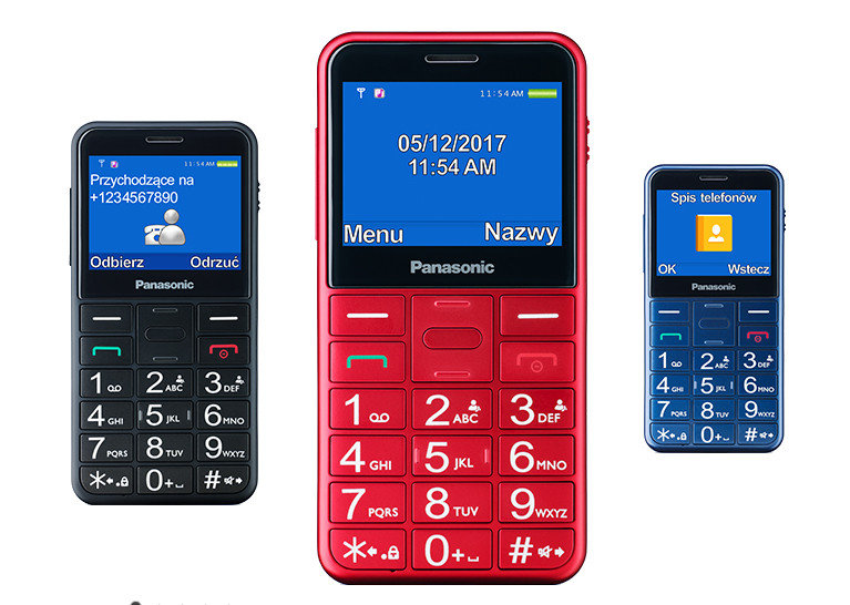Telefon PANASONIC KX-TU150 lekki senior