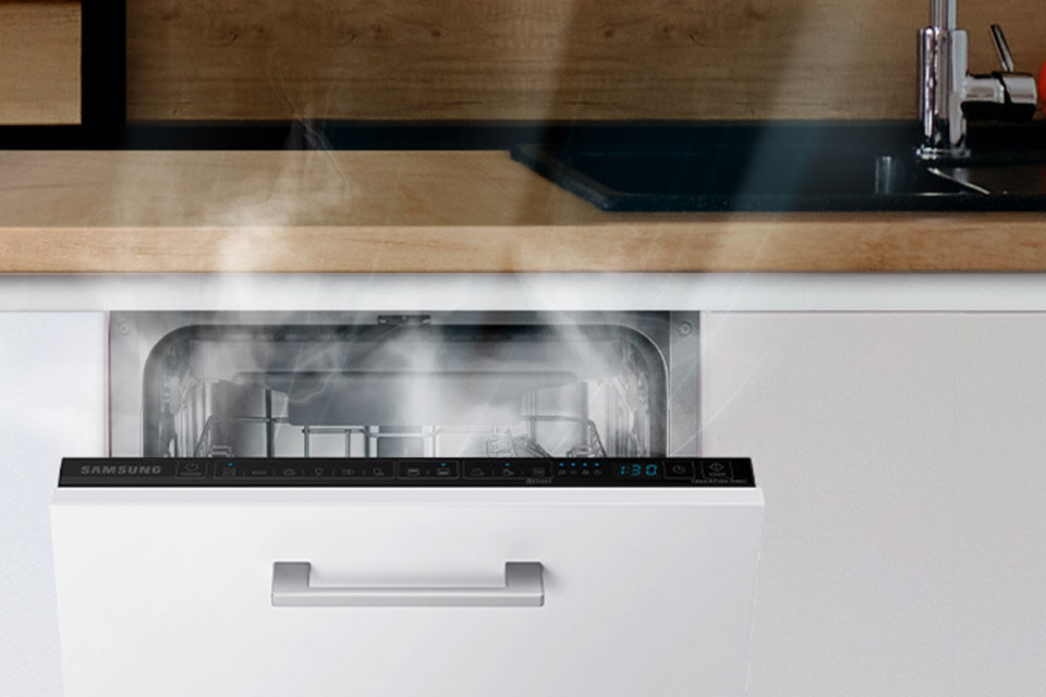 Automatyczne otwieranie drzwi zmywarki