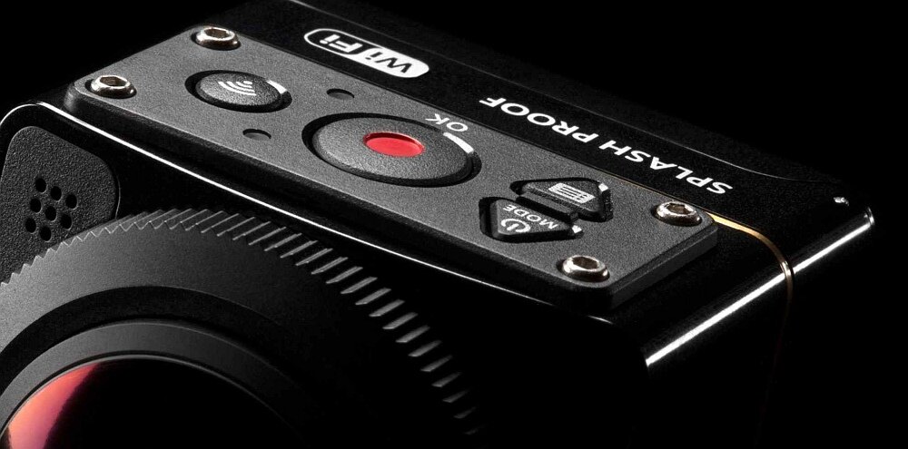 Kamera sportowa KODAK Pixpro SP360 4K Aqua Sport Pack panorama rozdzielczość filmy zdjęcia łączność aplikacja akumulator ładowanie 