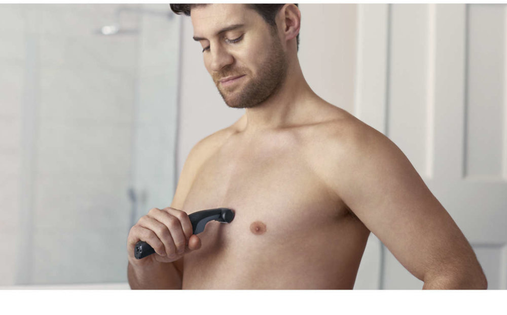Trymer PHILIPS Bodygroom series 3000 Golarka do ciała do stosowania pod prysznicem OSTRZA