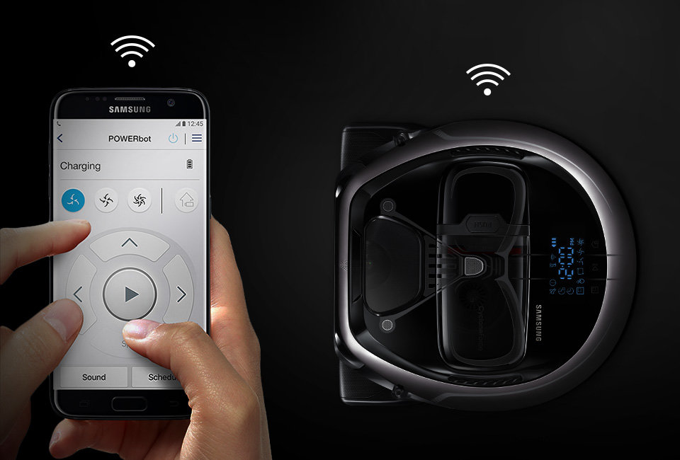 Samsung Zdalne sterowanie z wykorzystaniem aplikacji. Sterowanie Wi-Fi*