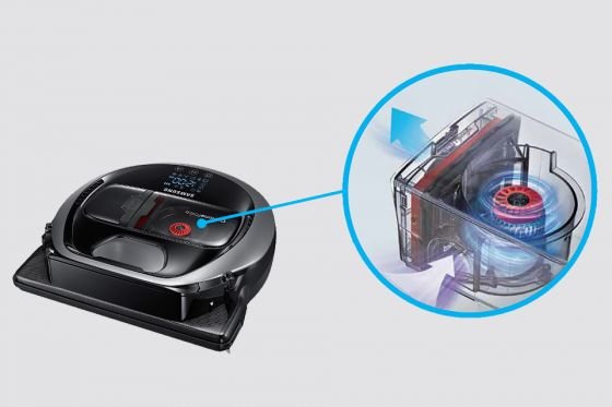 Samsung Ochrona filtra przed zapchaniem. Cyclone Force™