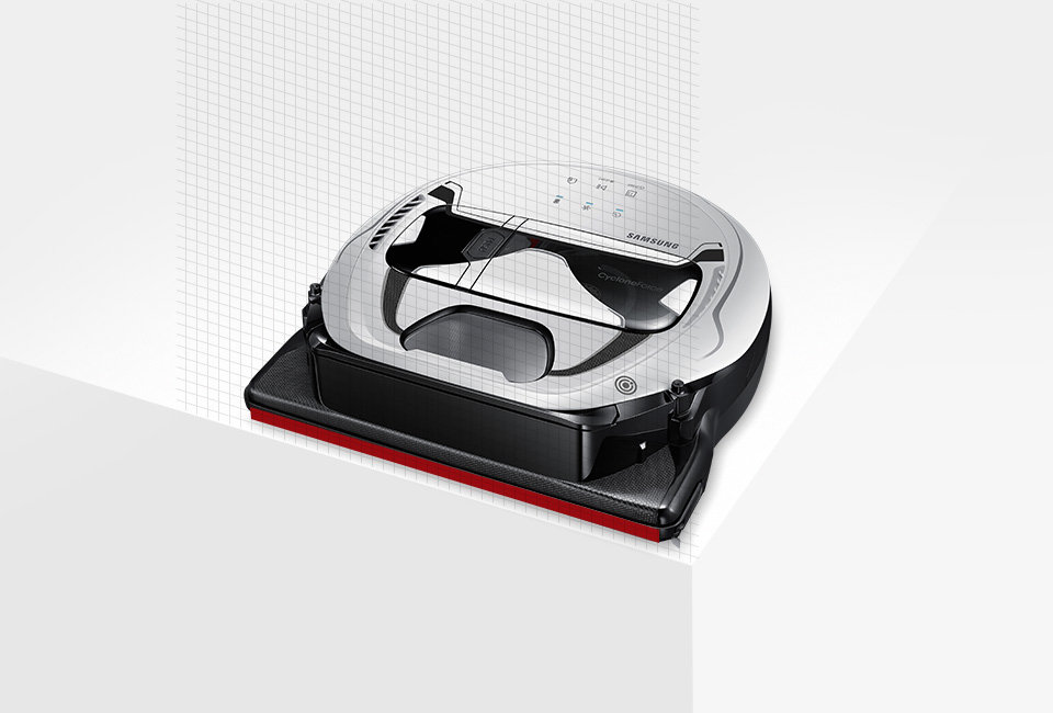 Samsung Dokładna​ i​ niezawodna. Precyzyjna szczotka - Edge Clean Master