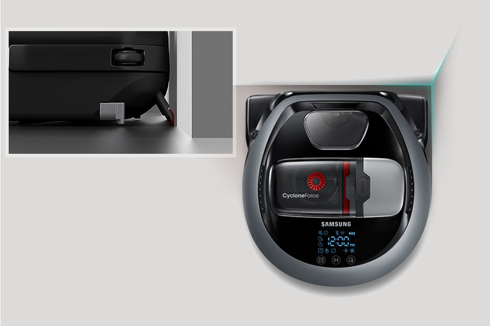 Samsung Dokładne odkurzanie narożników i krawędzi. Edge Clean Master