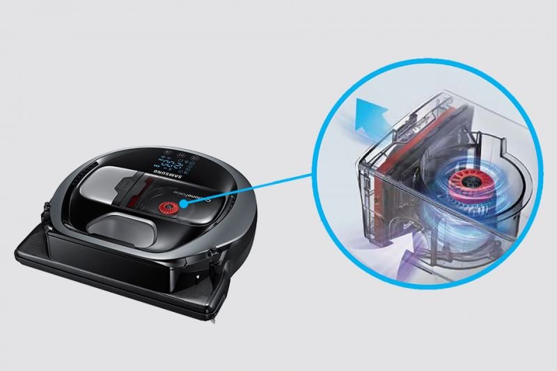 Samsung Ochrona filtra przed zapchaniem. Cyclone Force™