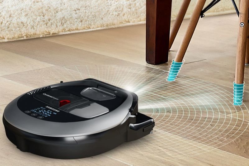 Samsung Skanuje przestrzeń, wykrywa przeszkody. FullView Sensor™