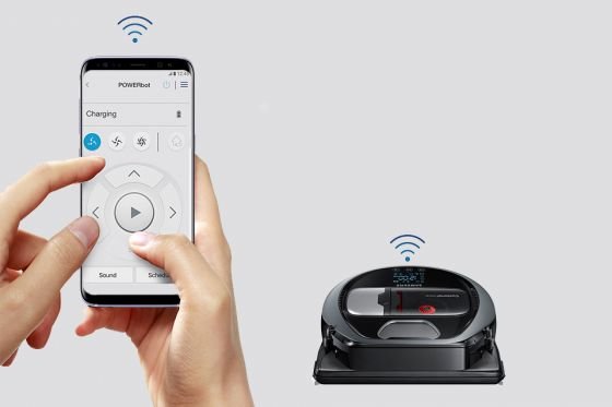 Samsung Zdalne sterowanie z wykorzystaniem aplikacji. Sterowanie Wi-Fi*