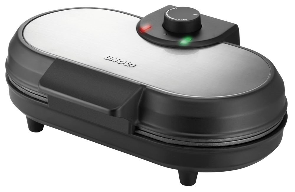 UrządzeniedonaleśnikówUNOLDAmericanPancake48165Czarny-gofrownica_wygladogolny