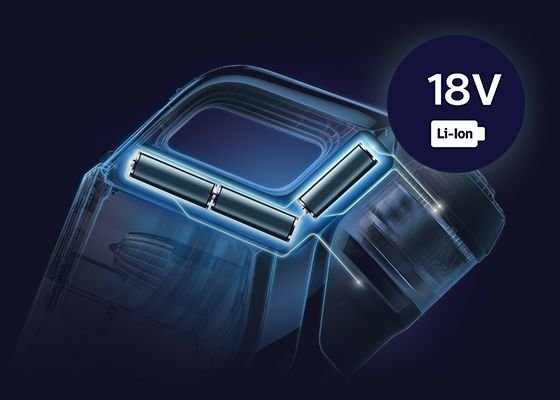 Philips Wydajny akumulator. Do 45 minut na jednym ładowaniu*