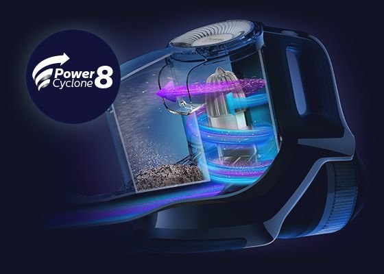 Philips Niezawodna moc. Technologia PowerCyclone 8