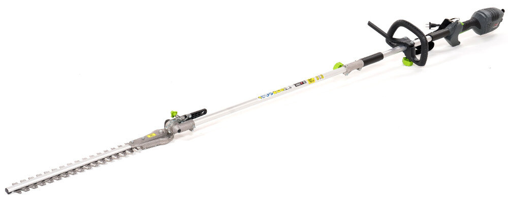 Kosa elektryczna NAC PHCBE90-CH + nożyce do żywopłotu + piła glowica z nozycami do zywoplotu ciecie z poziomu ziemi sekator dlugosc 41 cm regulacja kata przycinania w zakresie 45-90 stopni