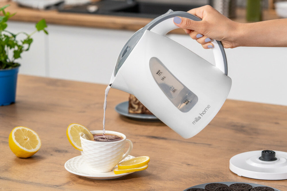 Czajnik MILLA HOME MKT001WE Biały 2200W pojemność 1,7L filtr