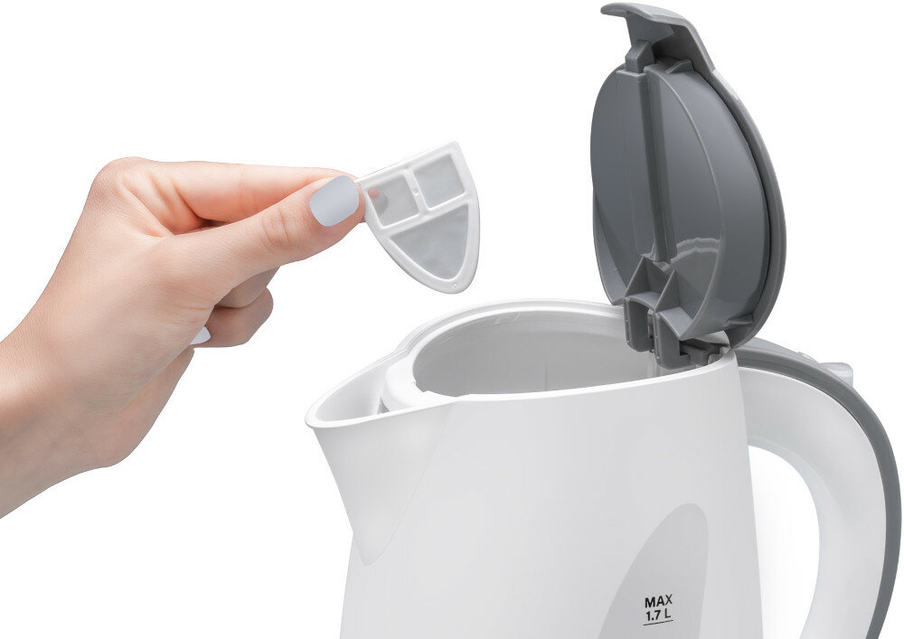 Czajnik MILLA HOME MKT001WE Biały 2200W pojemność 1,7L filtr