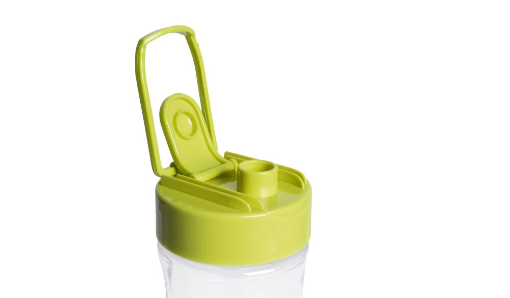 Blender kielichowy NOVEEN Sport Mix & Fit SB210 Zielony Czerwony non drip dziubek uchwyt