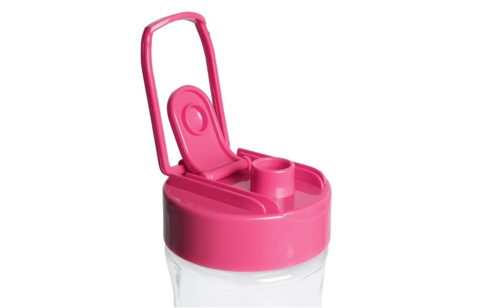 Blender kielichowy NOVEEN Sport Mix & Fit SB220 Czerwony non drip dziubek uchwyt