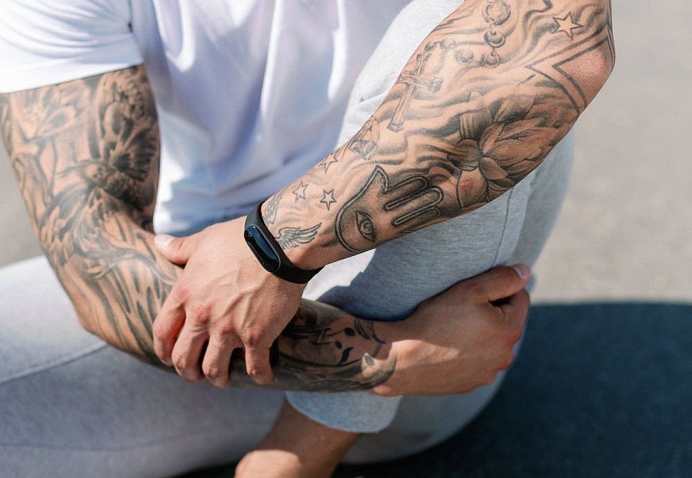 Smartband GARETT Fit 7 pasek ekran wygląd