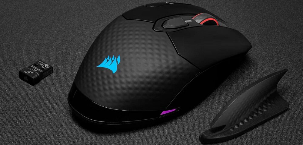 Mysz CORSAIR Dark Core RGB - regulacja czulosci
