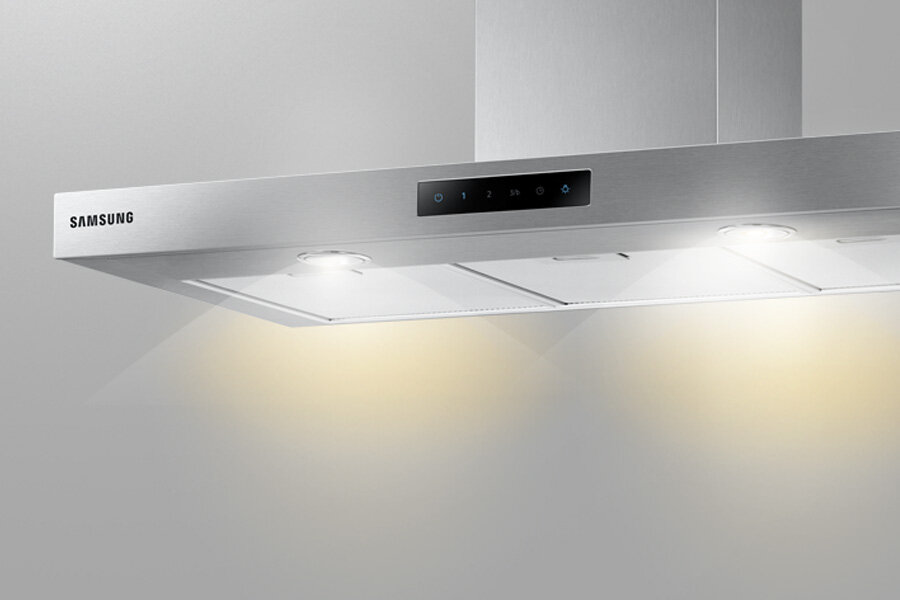 Okap NK36M5060SS marki Samsung: Media Expert: diody LED Okap kominowy NK36M5060SS marki Samsung: Media Expert: diody LED