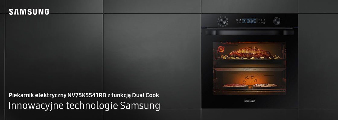 Piekarnik elektryczny z funkcją Dual Cook 70 l KV_1200