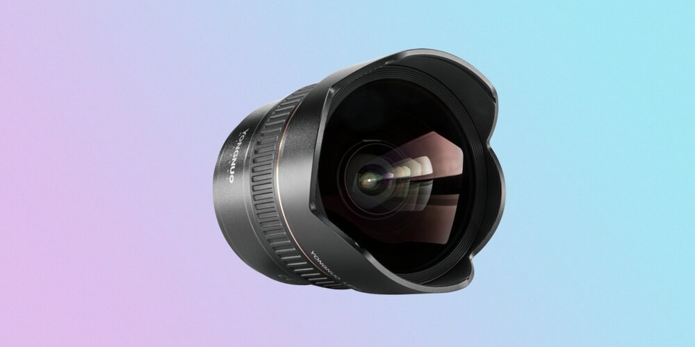 Obiektyw Yongnuo YN 14 mm f/2,8 do Nikon F od strony mocowania Nikon F