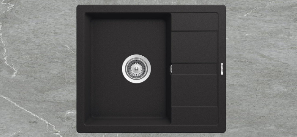 ZLEWOZMYWAK SCHOCK RONDA D-100 ALPINA Stylowa i praktyczna kuchnia 