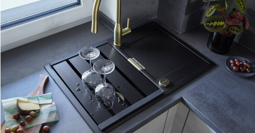 ZLEWOZMYWAK SCHOCK Mono D-100 S ALPINA Stylowa i praktyczna kuchnia 