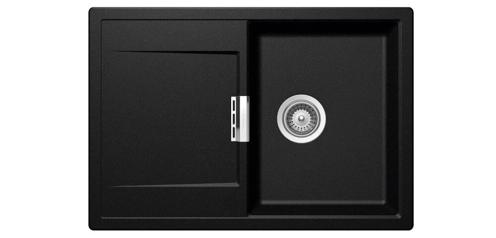 ZLEWOZMYWAK SCHOCK Mono D-100 S ALPINA trwałość design odporny na zarysowanie temperatury granit