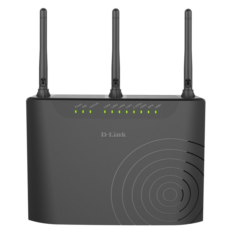 Router D-LINK DSL-3682 Front