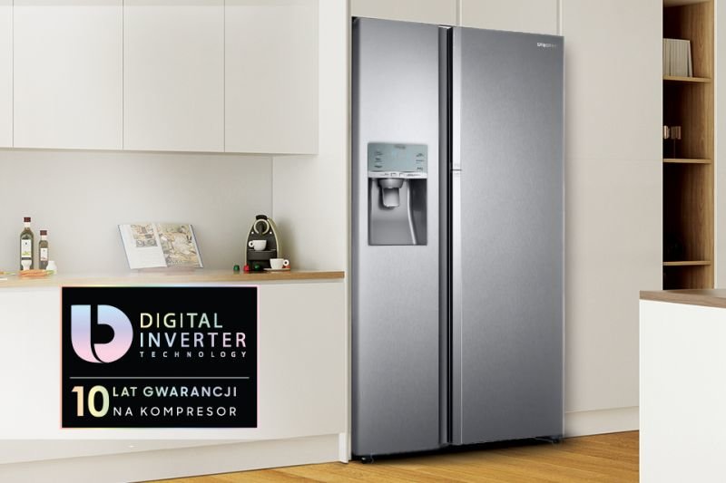 Samsung 10 lat gwarancji. Kompresor Digital Inverter