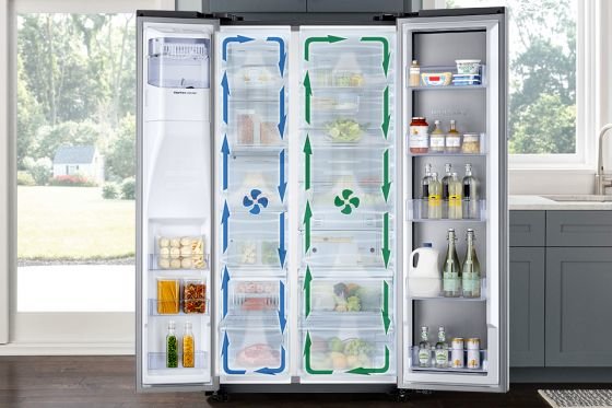 Samsung Dłuższa świeżość produktów. Twin Cooling Plus™