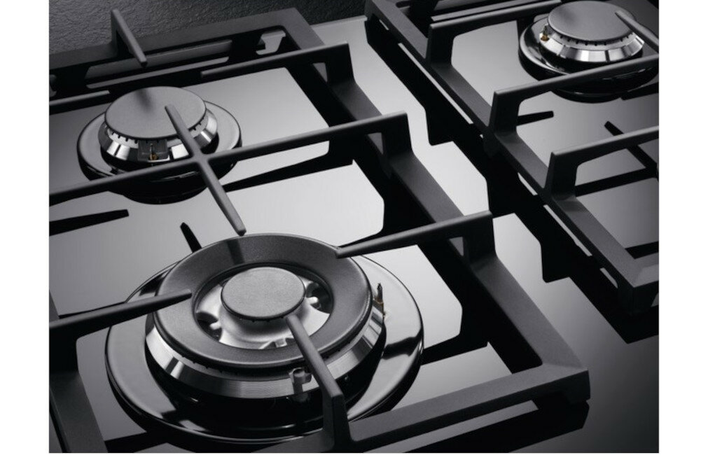 Płyta gazowa AEG HKB 64440NB ruszty żeliwne 