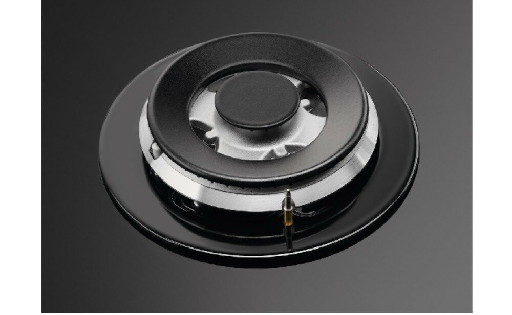 Płyta gazowa AEG HKB64440 NB WOK palniki ciepło temperatura 