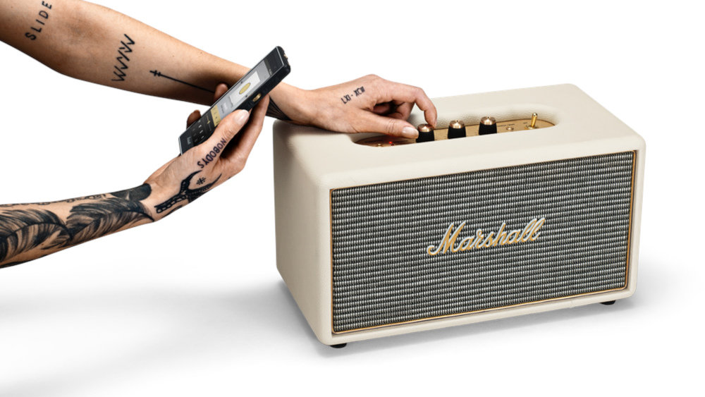 Głośnik Mobilny MARSHALL Stanmore Czarny - Łączność Bluetooth