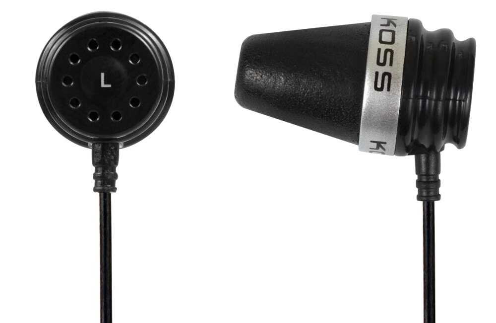 Słuchawki dokanałowe KOSS Pathfinder niewielka waga podroz 