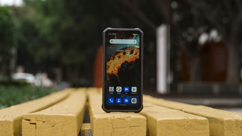 Smartfon OUKITEL WP15  ekran bateria aparat procesor ram pamięć pojemność rozdzielczość zdjęcia filmy opis dane cechy blokady system łączność wifi bluetooth obudowa szkło odporność porty muzyka transfer sieć przekątna matryca waga czujniki