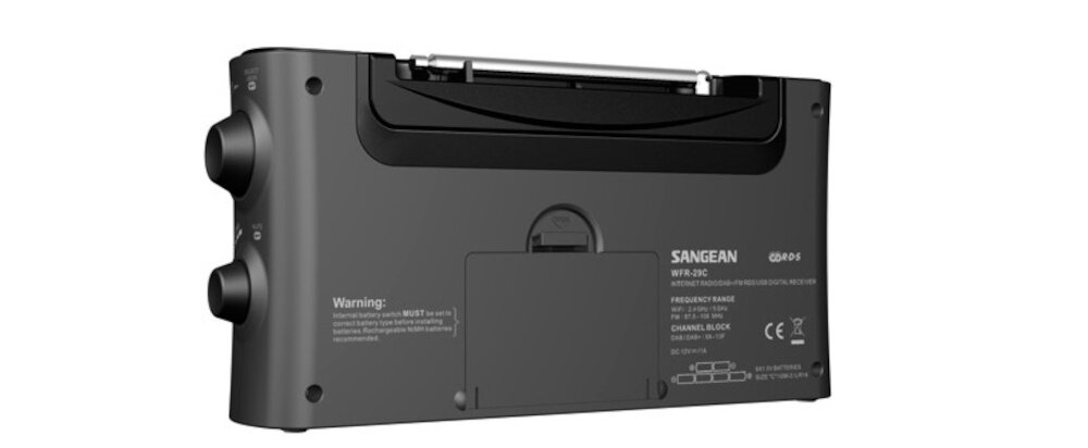 Radio SANGEAN WFR-29 - design
