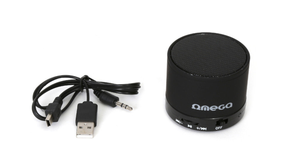 Głośnik Mobilny OMEGA OG47B Czarny - Karta Micro SD