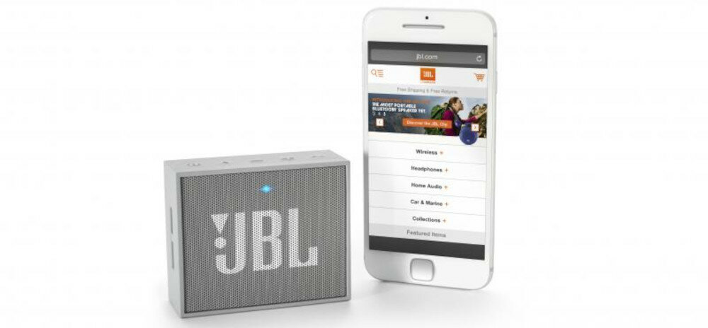 Głośnik mobilny JBL GO  - zestaw głośnomówiący
