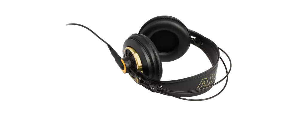 SŁUCHAWKI AKG K240 STUDIO NAUSZNE CZARNE dźwięk przewodowe 3 metry kabel