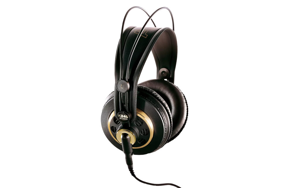 SŁUCHAWKI AKG K240 STUDIO NAUSZNE CZARNE złącze pałąk