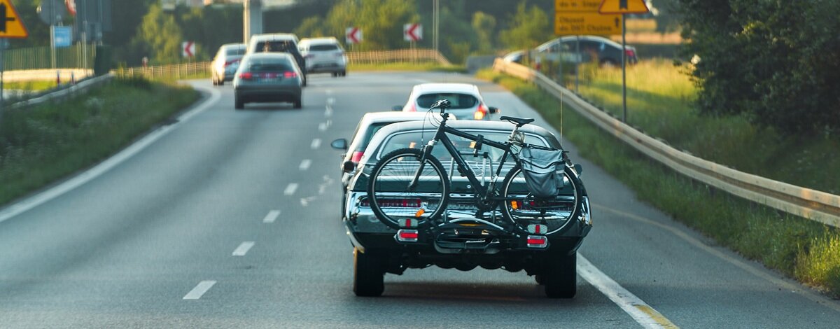 lekki bagażnik rowerowy