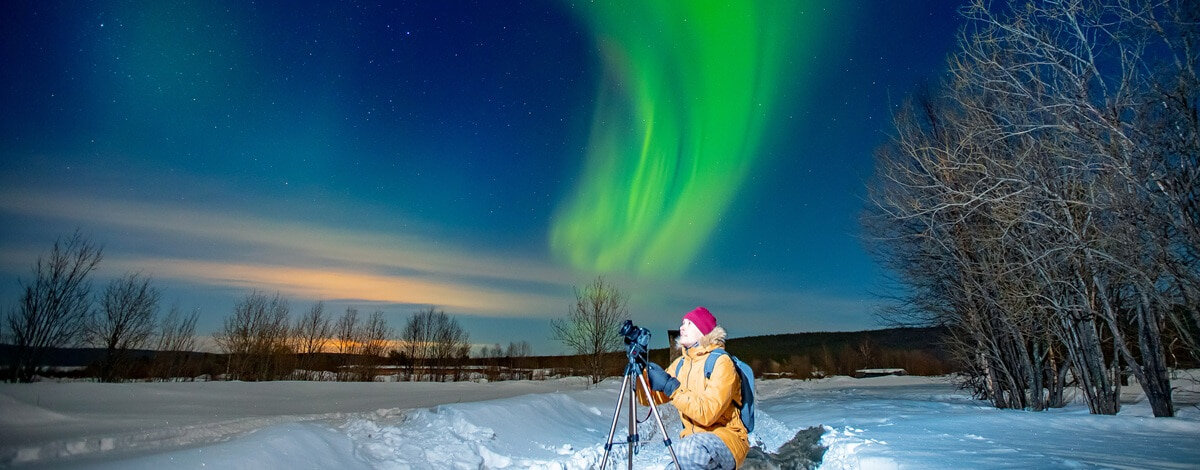Jak fotografować zorzę polarną?