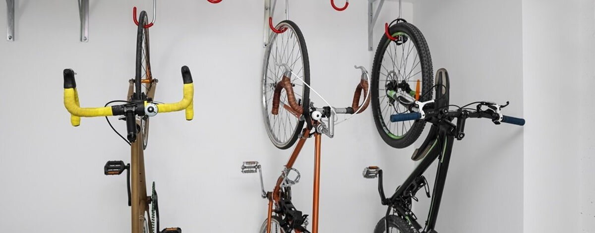 Wieszak ścienny na rower 20 kg