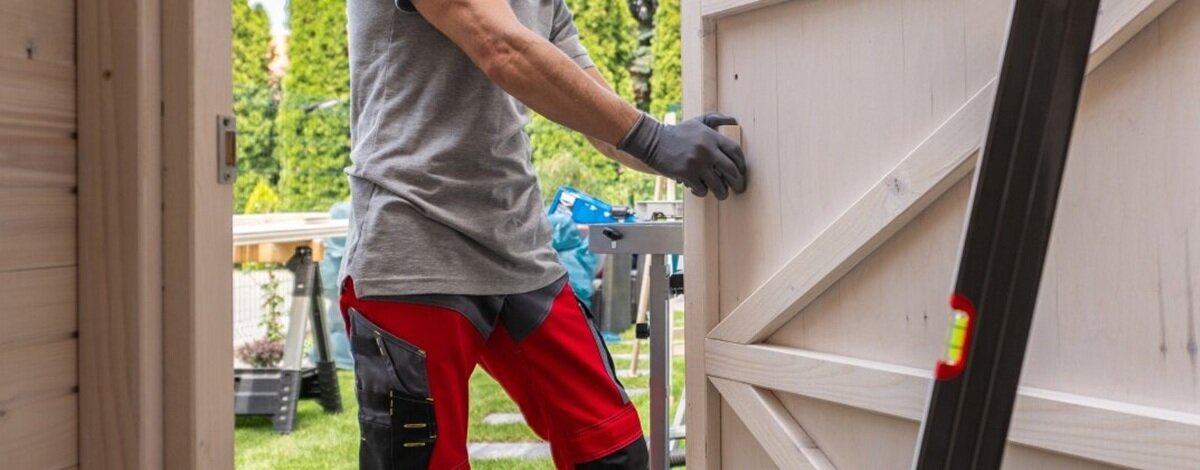 Domek narzędziowy drewniany 136.7 kg