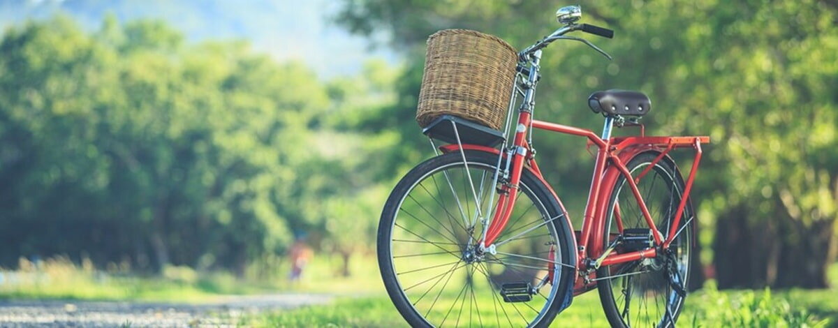 Koszyk wiklinowy na rower 5 kg