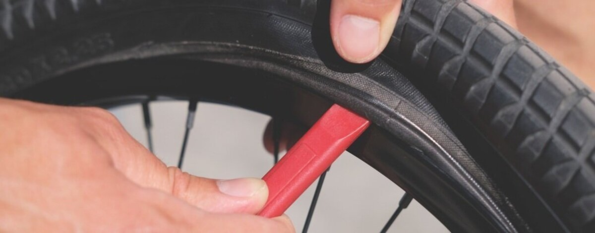 Łyżka do opon rowerowych jak używać Metalowe łyżki do opon rowerowych 105 mm