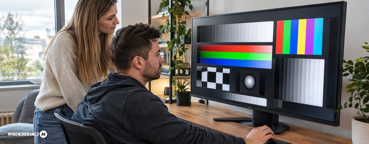 Kalibrowanie monitora Monitor 1300 cd/m2